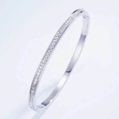 Golden Radiance Bracelet in Stainless Steel