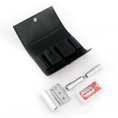 Merkur safety razor 46c with 10 razor blades