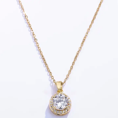 Lumière Necklace Gold in Stainless Steel