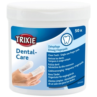 Dedeiras Descartáveis para Limpeza de Dentes (50 unidades) - Trixie