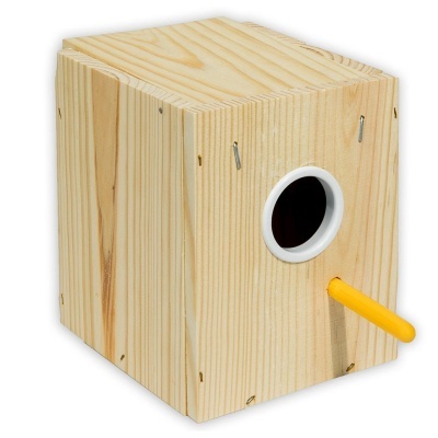NINHO EXTERIOR "PERIEX" EM MADEIRA DE PINHO PARA PERIQUITOS
