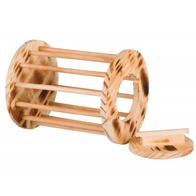 Rolo Porta-Feno em Madeira Tratada - TX