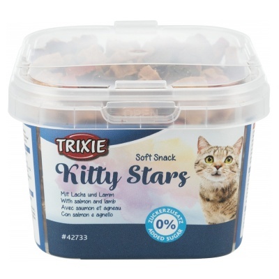 SOFT SNACKS "KITTY STARS" (Salmão e Cordeiro) - TX