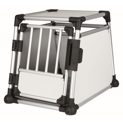 TRANSPORTADORA EM ALUMÍNIO (INCLINADA) PARA CÃES