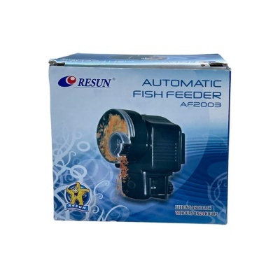 ALIMENTADOR AUTOMÁTICO A PILHAS "RESUN" PARA AQUÁRIO