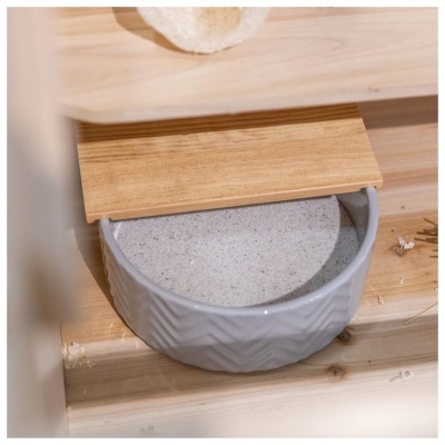 BANHEIRA COM PLATAFORMA PARA ROEDORES