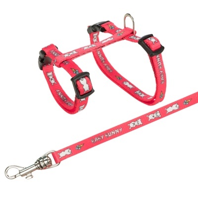 Trela e Peitoral P/ Coelhos Pequenos - TX