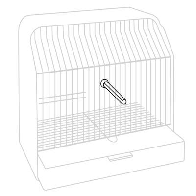 GAIOLA DE EXPOSIÇAO EM PLÁSTICO