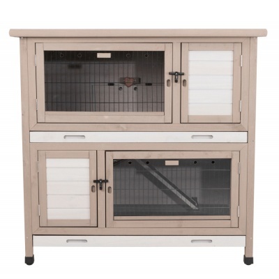 Jaula em Madeira "NATURA" C/ Isolamento (Cinza) - TX