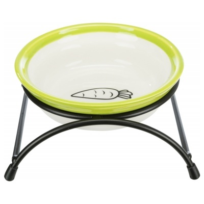 Gamela em Cerâmica com Suporte em Metal - Trixie