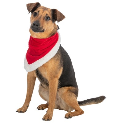 LENÇO/BANDANA DE NATAL PARA CÃES