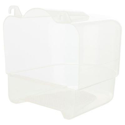 BANHEIRA EXTERIOR SEMI-CIRCULAR PARA AVES MÉDIA