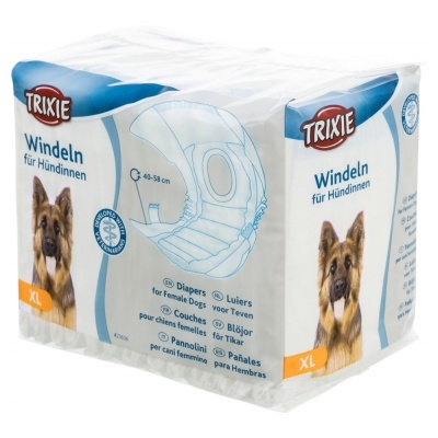 FRALDAS DESCARTÁVEIS PARA CADELAS (12 UNIDADES)