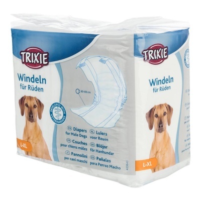 FRALDAS DESCARTÁVEIS PARA CÃES (12 unidades)