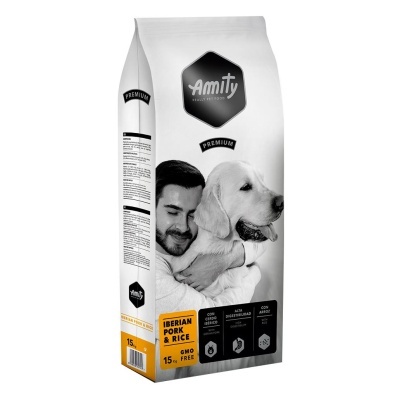 Amity Premium Cão Adulto - Porco Ibérico e Arroz