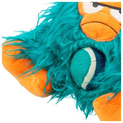 MONSTRO COM BOLA DE TÉNIS EM PELÚCIA