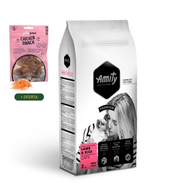 Amity Premium Gato Adulto - Cordeiro e Arroz