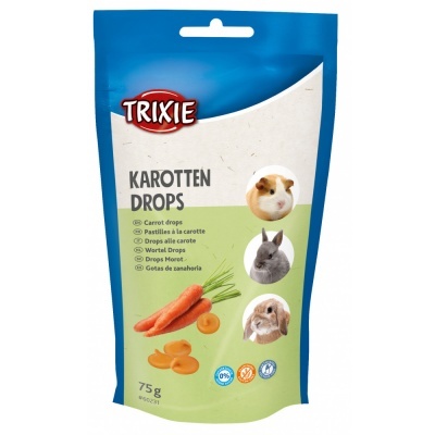 Bombons Vitamínicos C/ Cenoura P/ Roedores - TX