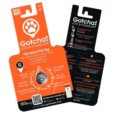 GOTCHA! PET TAG - Identificador / Localizador PET