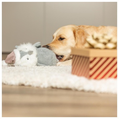 CORUJA EM PELÚCIA COM SOM - NATAL