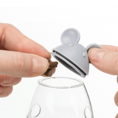 DISTRIBUIDOR DE SNACKS "RATO" PARA GATOS (6 UNIDADES)