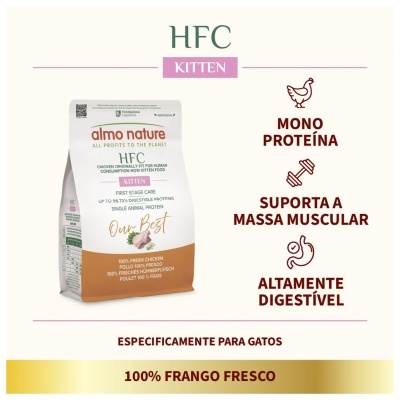 ALMO NATURE HFC "OUR BEST" KITTEN - FRANGO