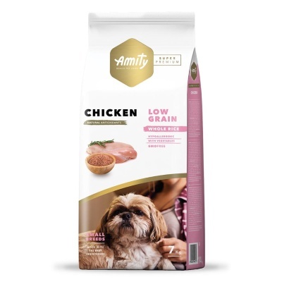 Amity Super Premium (Low Grain) Mini Adulto - Frango