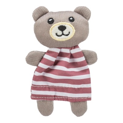 URSO EM POLIÉSTER COM CATNIP