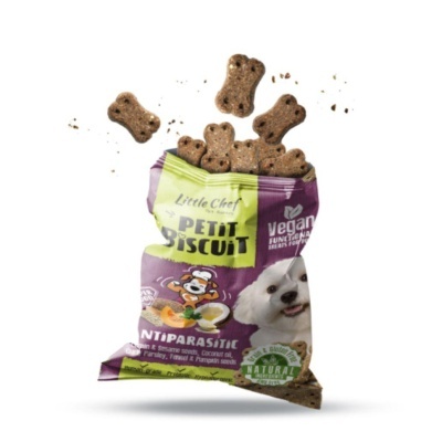 PETIT BISCUIT GRAIN FREE - ANTI-PARASITÁRIO