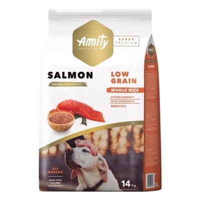 Amity Super Premium (Low Grain) Cão Adulto - Salmão