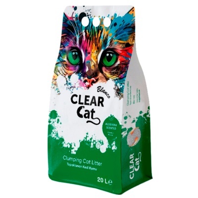 CLEAR CAT BLANCO - LITTER ALOE VERA