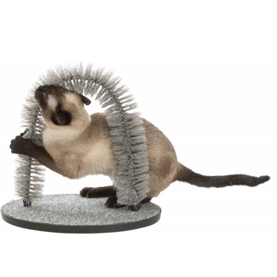 Arco de Massagem e Cuidado do Pelo P/ Gato - TX