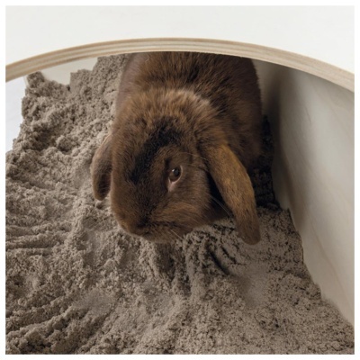 CAIXA EM MADEIRA PARA ESCAVAR PARA COELHOS