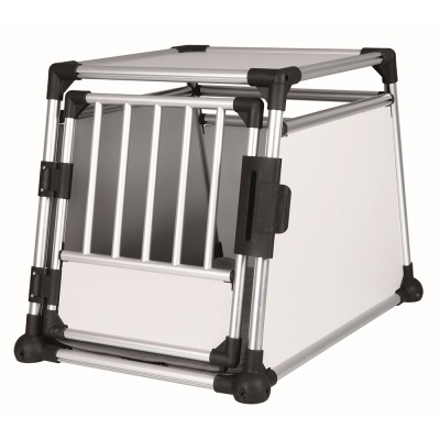 TRANSPORTADORA EM ALUMÍNIO (INCLINADA) PARA CÃES