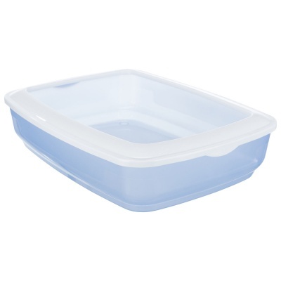 Toilete "BRISKO" C/ Rebordo P/ Gatos - TX