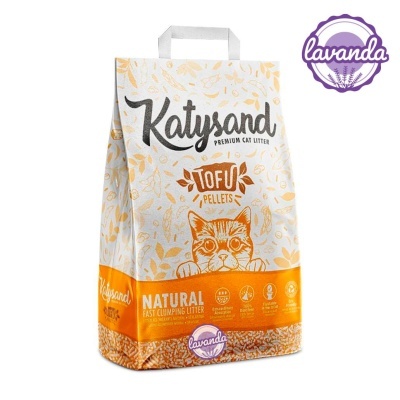 KATYSAND TOFU - LITTER AGLOMERANTE "LAVANDA"