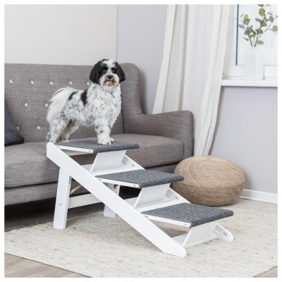 RAMPA COM DEGRAUS EM MDF (DOBRÁVEL) PARA CÃES