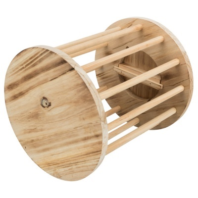 Rolo Porta-Feno em Madeira Tratada - TX