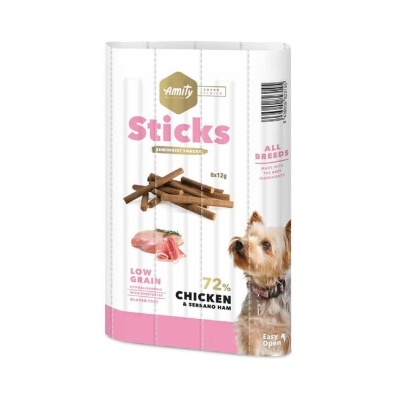 AMITY SUPER PREMIUM STICKS - CHICKEN & SERRANO