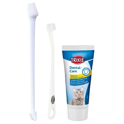 Conjunto de Higiene Dentária P/ Gatos - TX