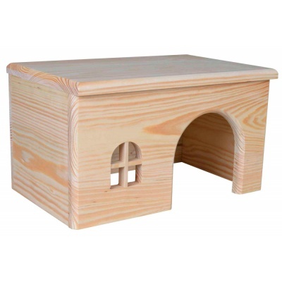 Casa em Madeira de Pinho para Roedores - Trixie