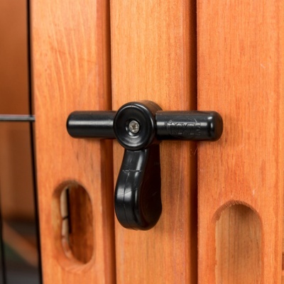 Jaula em Madeira C/ 2 Andares (Castanha) - TX