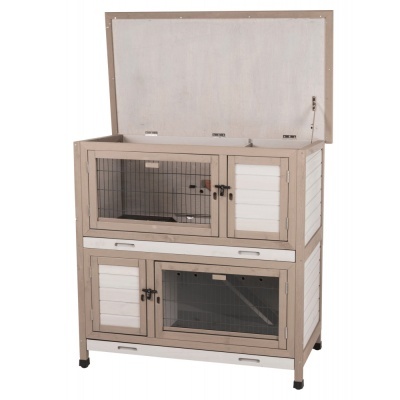 Jaula em Madeira "NATURA" C/ Isolamento (Cinza) - TX