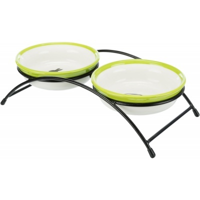 Gamela Dupla em Cerâmica/Metal - Trixie