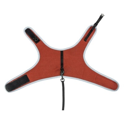 PEITORAL + TRELA NYLON PARA GATOS