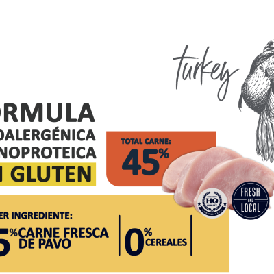 The Natural Impulse  Cão Adulto - Peru (sem cereais)