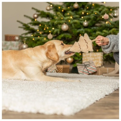 ÁRVORE DE NATAL EM PELÚCIA/ CORDA