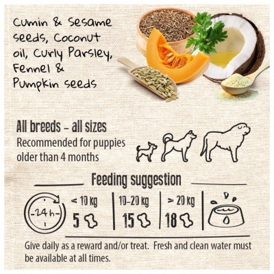 PETIT BISCUIT GRAIN FREE - ANTI-PARASITÁRIO