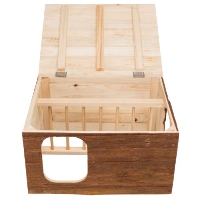 Casa "HILKE" em Madeira com Porta Feno p/ Coelhos e Porquinhos-da-Índia - Trixie