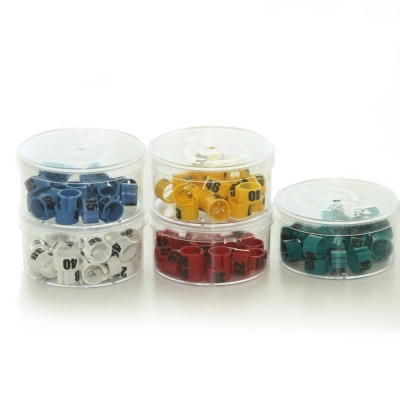 ANILHAS PARA POMBOS NUMERADAS (25 UNIDADES)